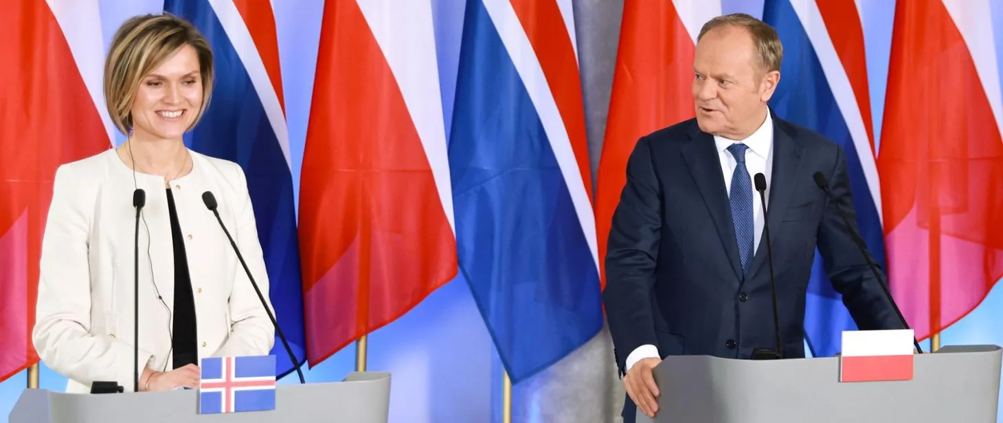Tusk: Integracja Islandii z UE wzmocni bezpieczeństwo Europy. Apel do prezydenta ws. SAFE